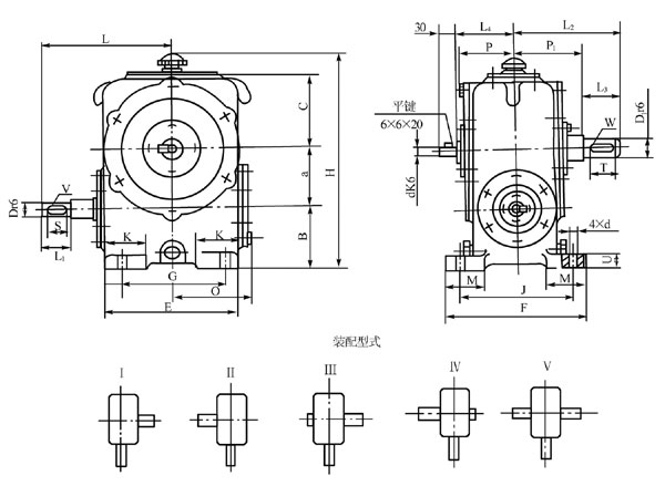 WD蝸輪蝸桿減速機(jī)